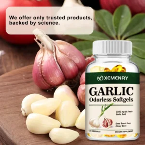 Garlic Extract: Antioxidant supplement that supports the immune system