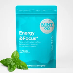 Caffeine Energy Gummies: Sugar-Free with L-Theanine + Natural Caffeine + Vitamin B12 and B6