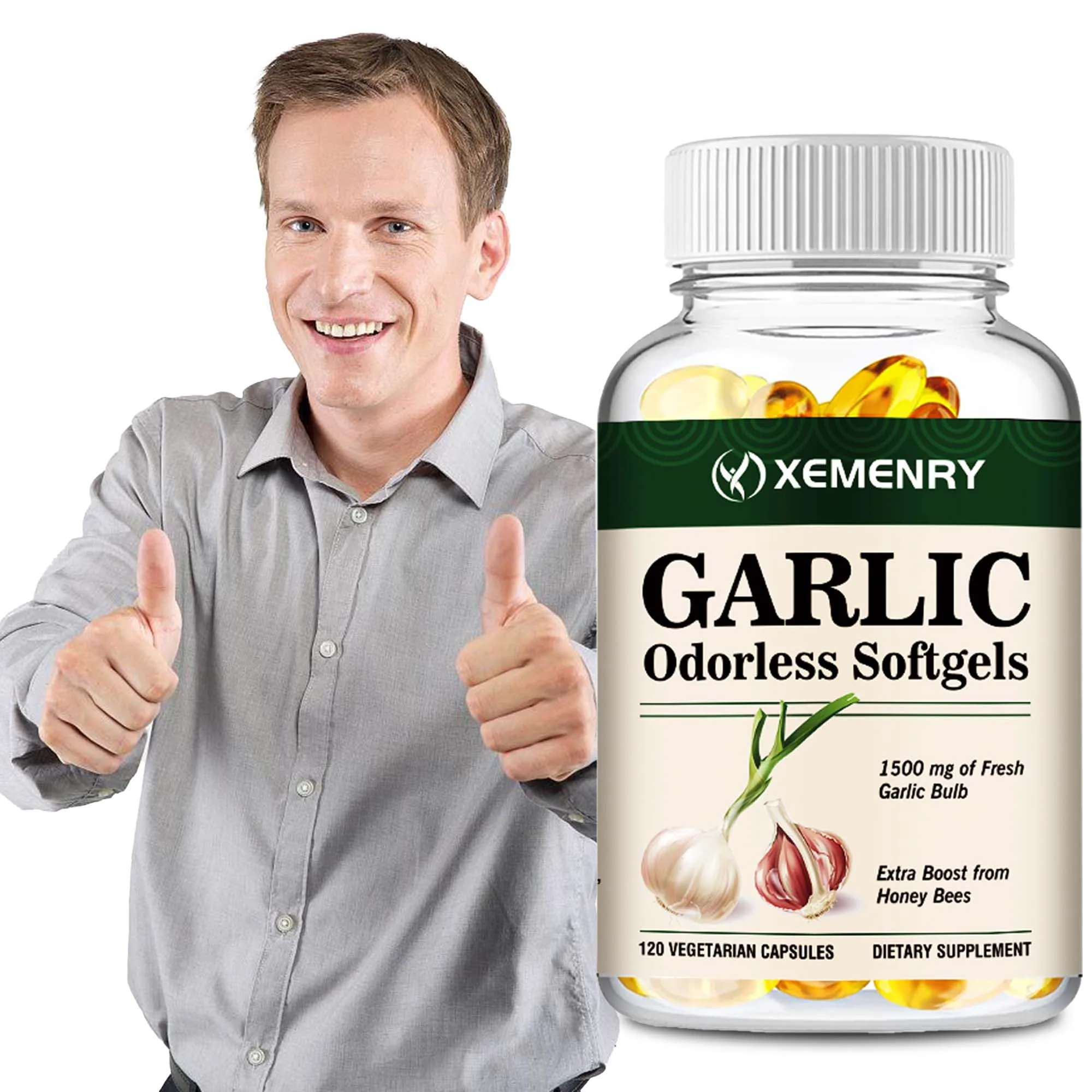 Garlic Extract: Antioxidant supplement that supports the immune system