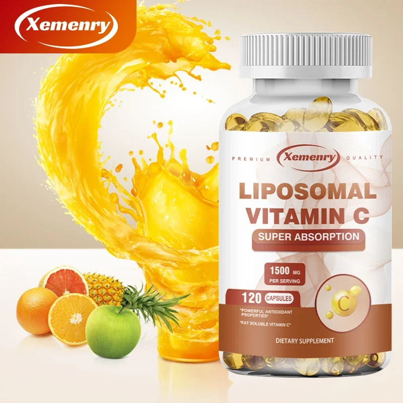 Liposomal Vitamin C - Promotes Collagen Production, Antioxidant