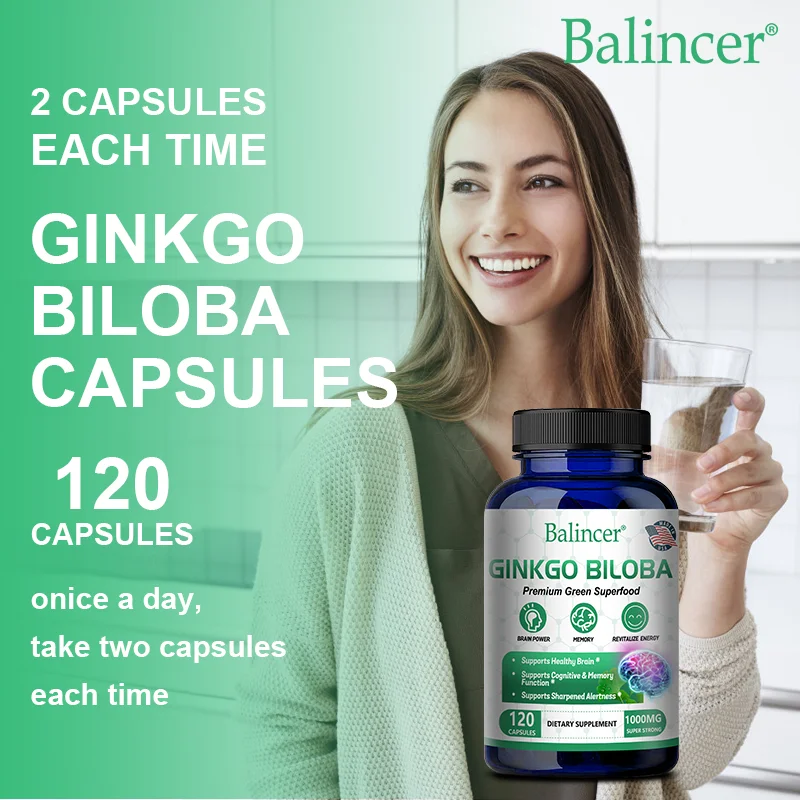 Ginkgo Biloba Extract, B Vitamin Supplement