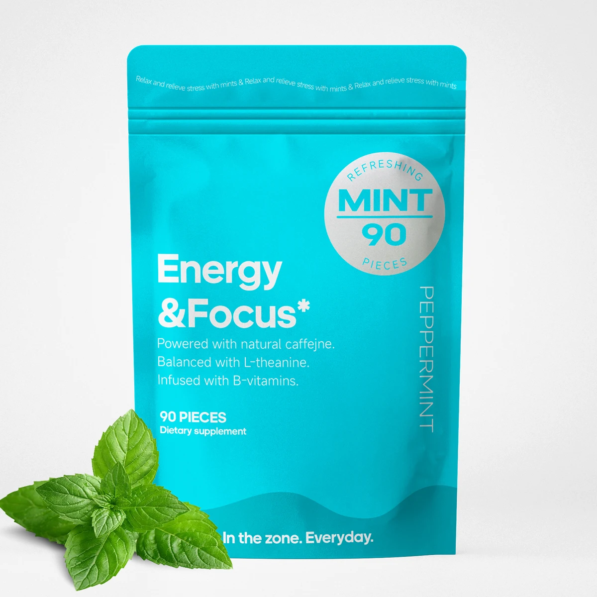 Caffeine Energy Gummies: Sugar-Free with L-Theanine + Natural Caffeine + Vitamin B12 and B6