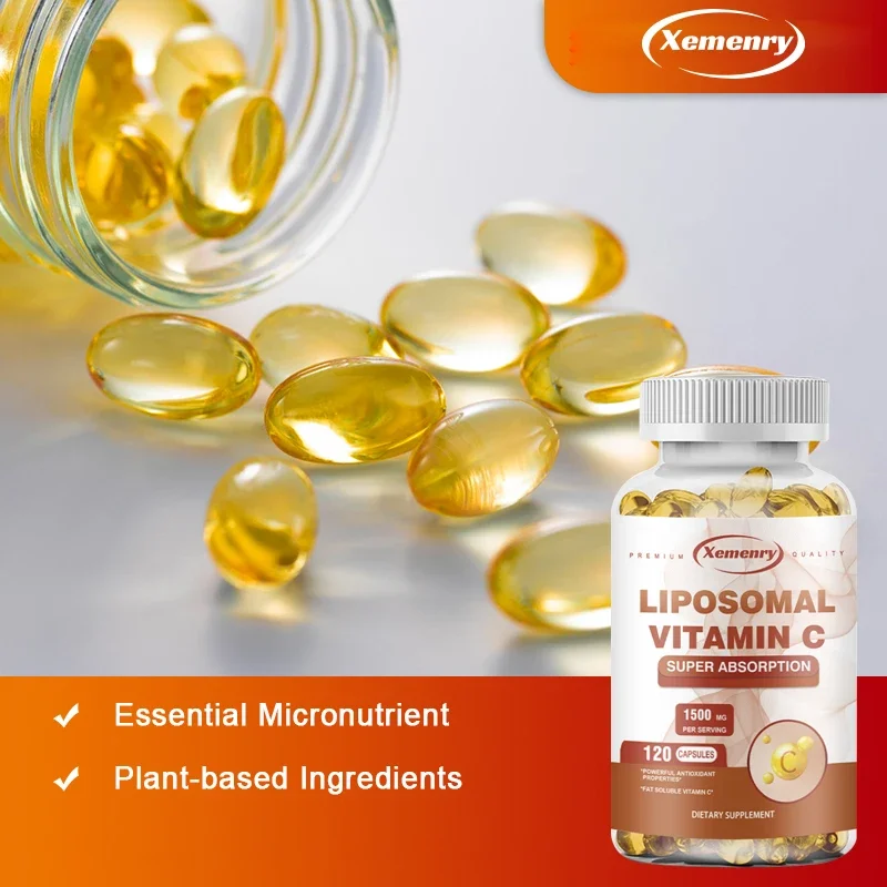 Liposomal Vitamin C - Promotes Collagen Production, Antioxidant