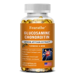Glucosamine, Chondroitin, MSM, and Turmeric Supplement - Promotes cartilage and joint health
